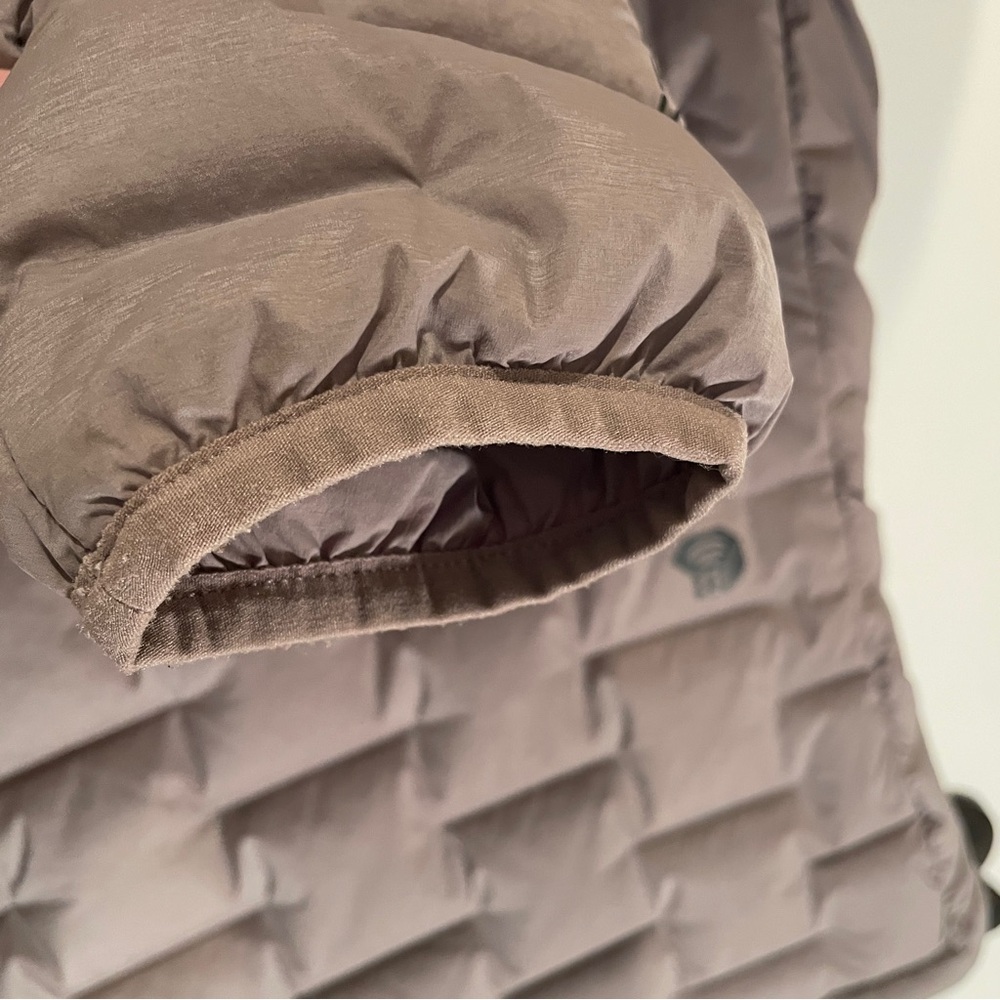 Mountain Hardwear Women's Hooded Puffer Jacket - Dusty Mauve - Picture 12 of 13